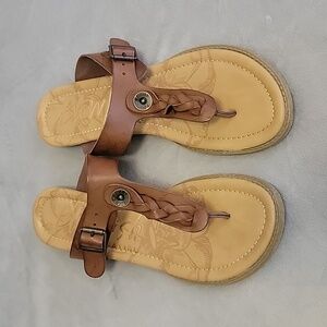 Summer Sandals, Color Brown, Size 10
